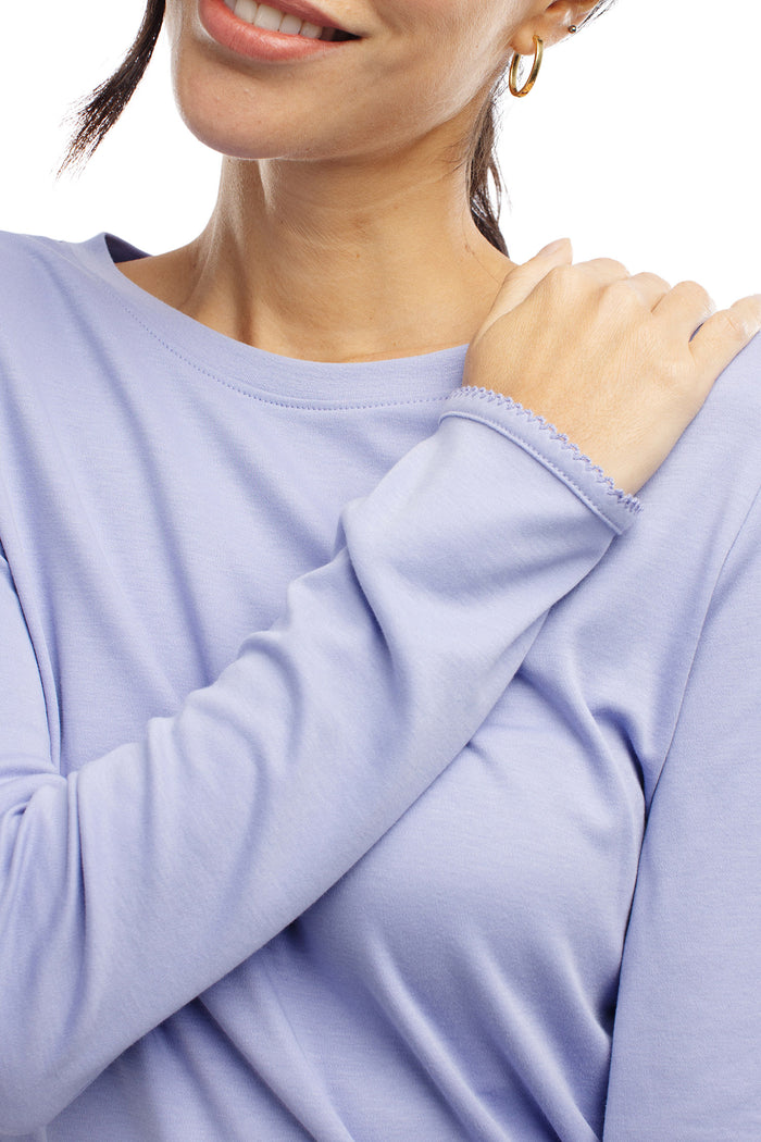 The Long Sleeve Set in Lavender