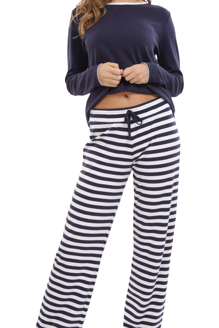 The Soul Mate in Navy Blue & White