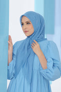 The Tapis Square - Azure Blue