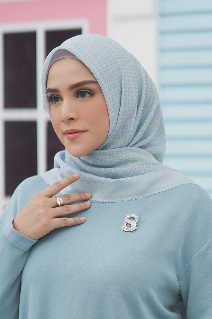 The Tapis Square - Baby Blue