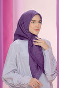 The Tapis Square - Sunset Purple