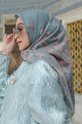 The Topkapi Voal Square - Turquoise