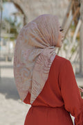 The Wave Voal Square XL - Peach