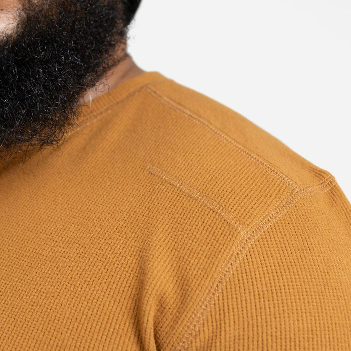 Grunt Style Thermal Henley - Coyote