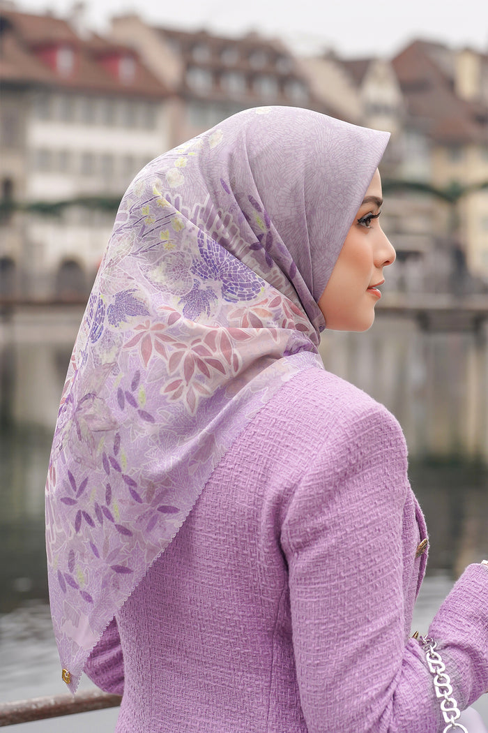 Thun Voile Square - Iris