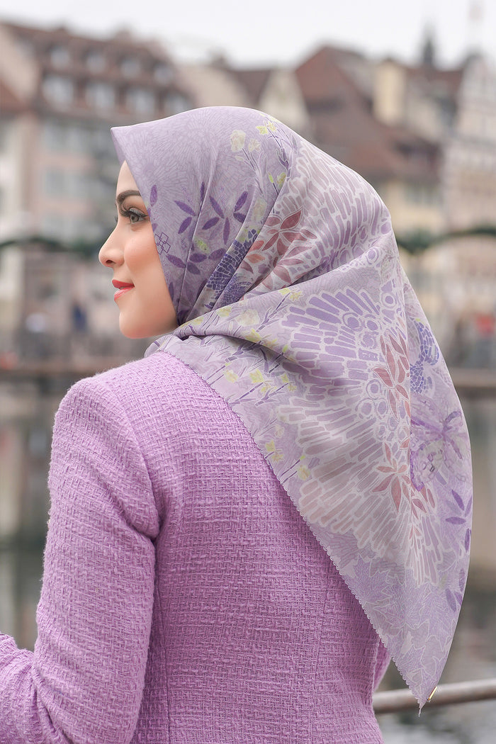 Thun Voile Square - Iris
