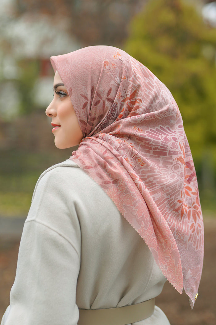 Thun Voile Square - Mahogany
