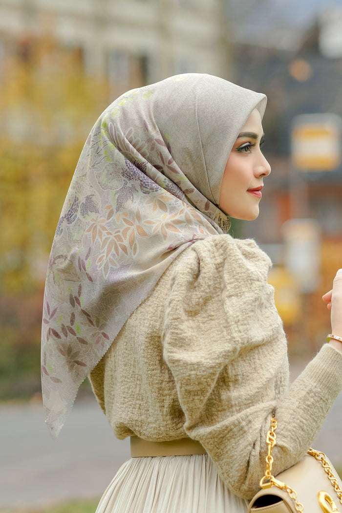 Thun Voile Square - Tea
