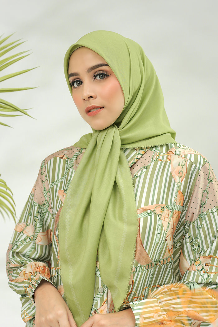 Today's Scarf - Lime