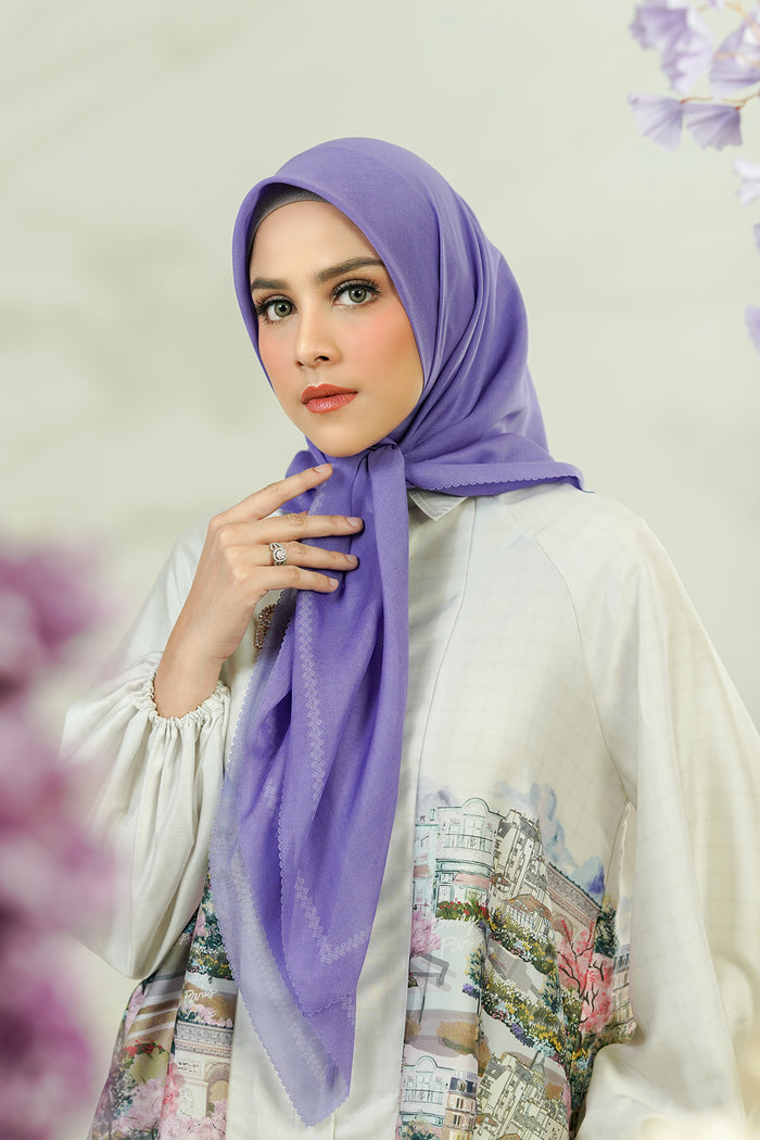 Today's Scarf - Royal Purple