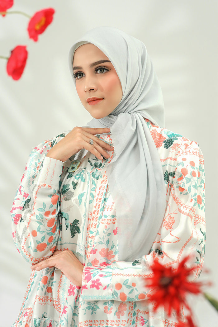 Today's Scarf - White Dove
