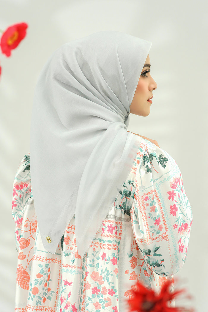 Today's Scarf - White Dove