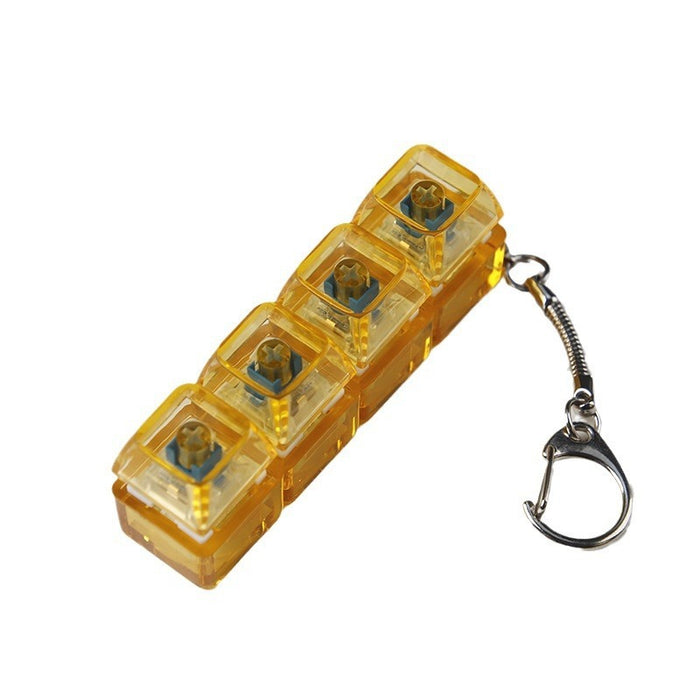 Orange Transparent With Light / One Size
