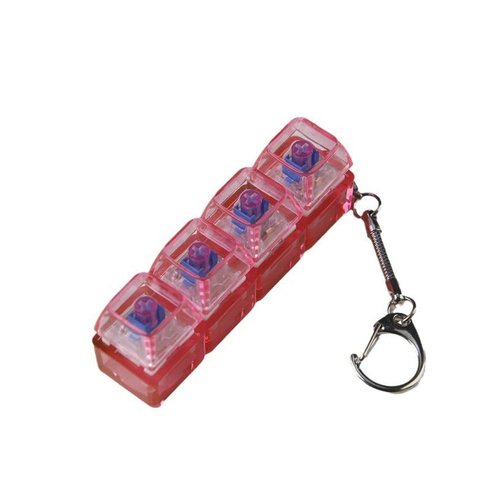 Pink Transparent With Light / One Size