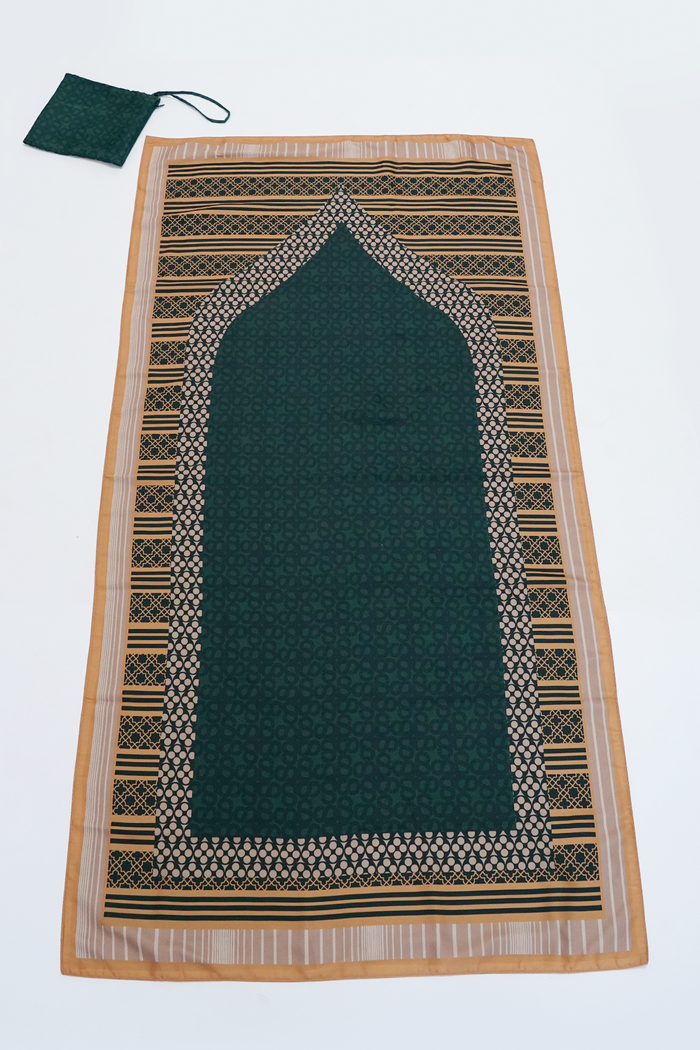 Travel Prayer Mat - Green