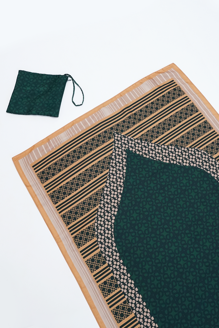 Travel Prayer Mat - Green