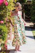 PJS x PQ Swim Tropical Floral Midi Dress - Dresses - P.J. Salvage
