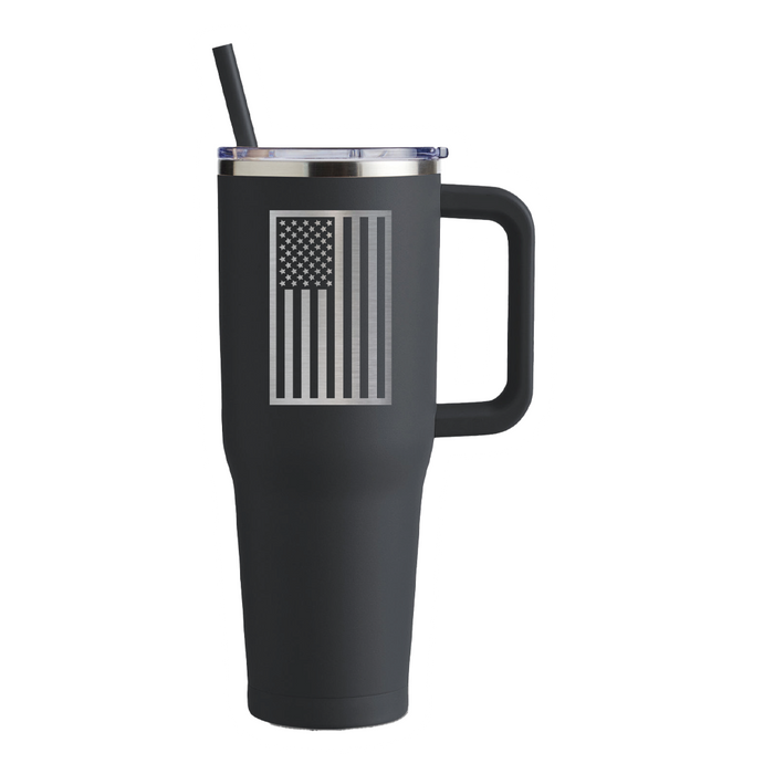 Tumbler with Straw (Charcoal)