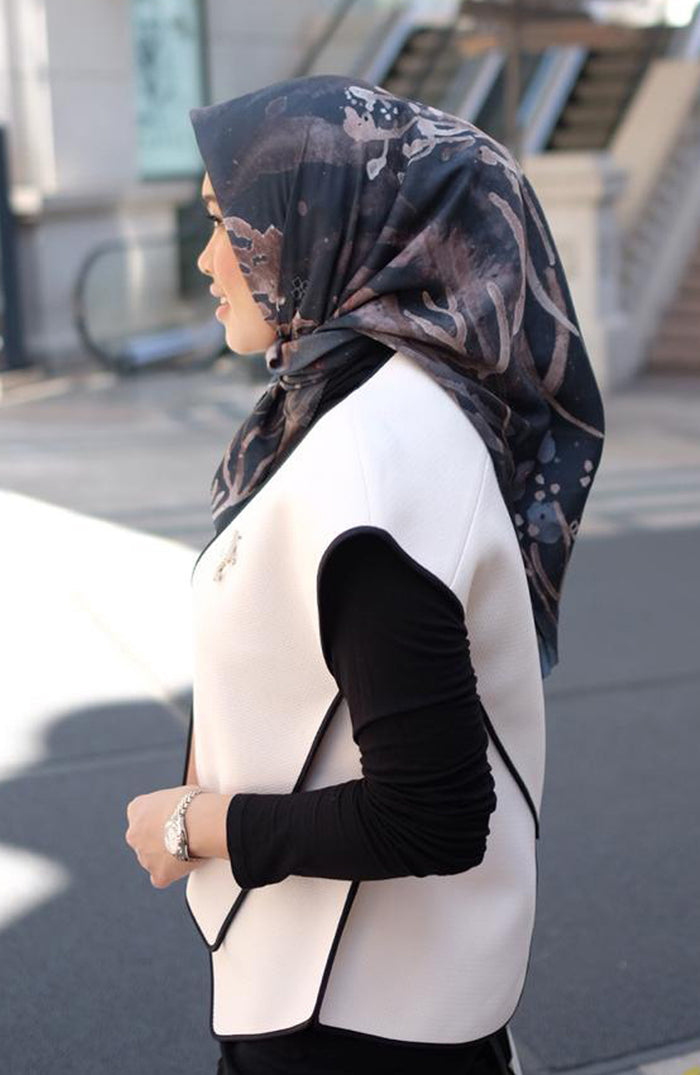 Twilight Voal Square - Black