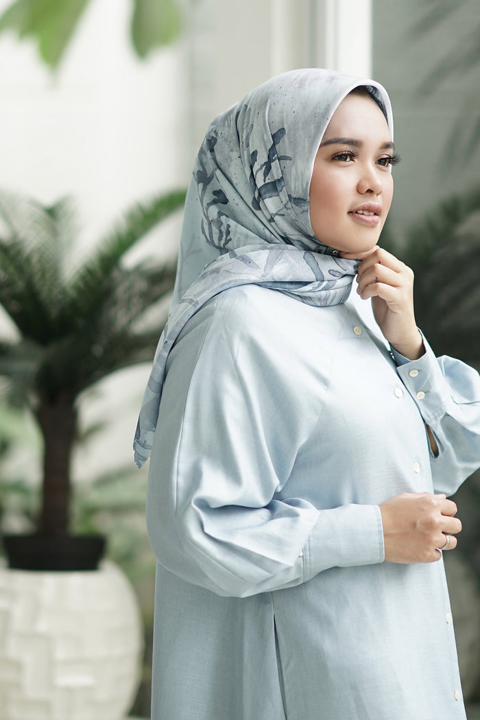 Twilight Voal Square - Blue