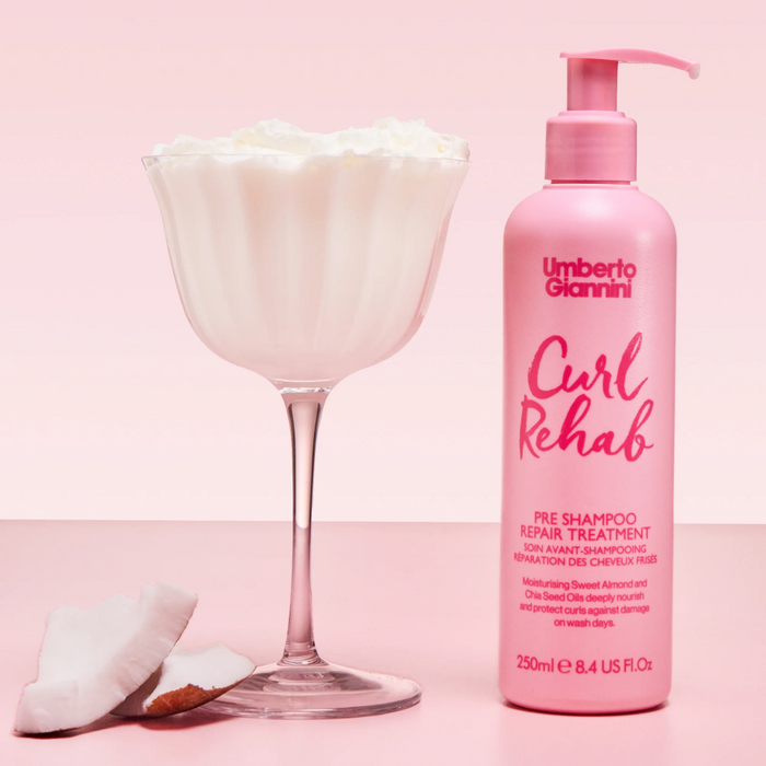 Umberto Giannini Curl Rehab Pre-Shampoo Repair Treatment 250ml