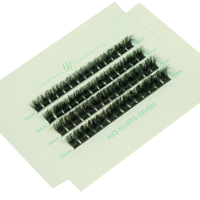 Unicorn Cosmetics No Fluffs Given Unbearlievable Infill Clusters 14-16mm