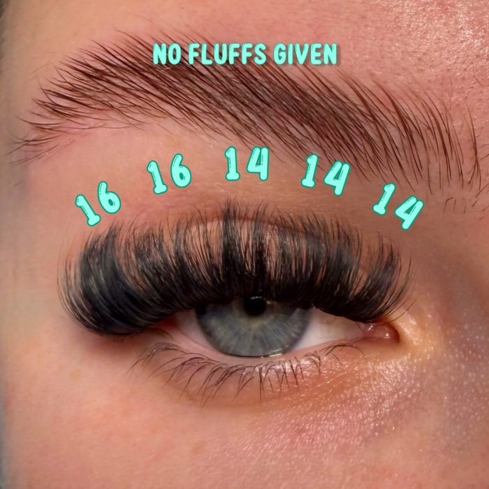 Unicorn Cosmetics No Fluffs Given Unbearlievable Infill Clusters 14-16mm