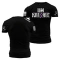 Navy blue t-shirt with 'Space Force' text on a white background