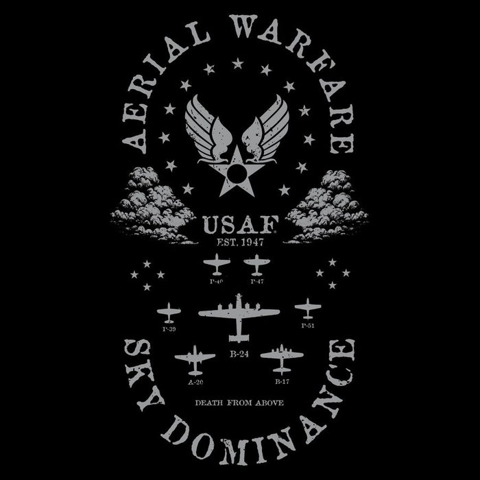 USAF™ - Aerial Warfare T-Shirt - Black