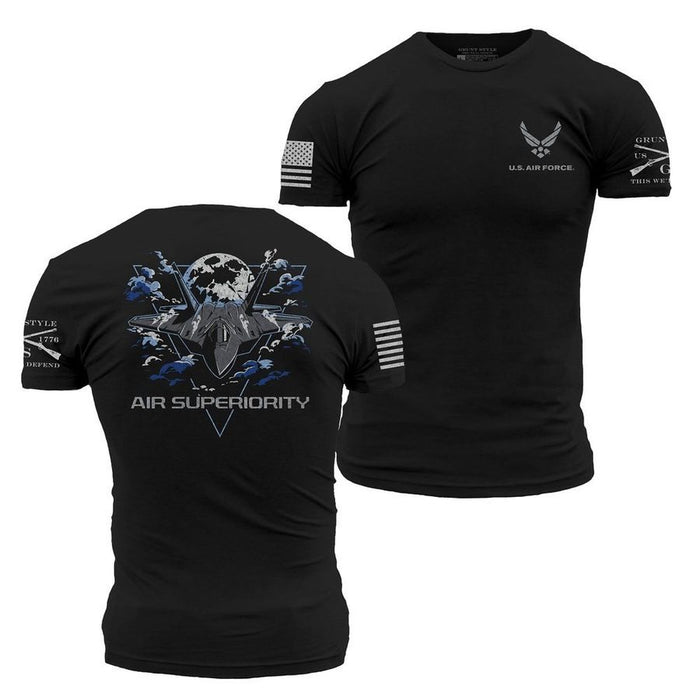 USAF - Air Superiority T-Shirt - Black