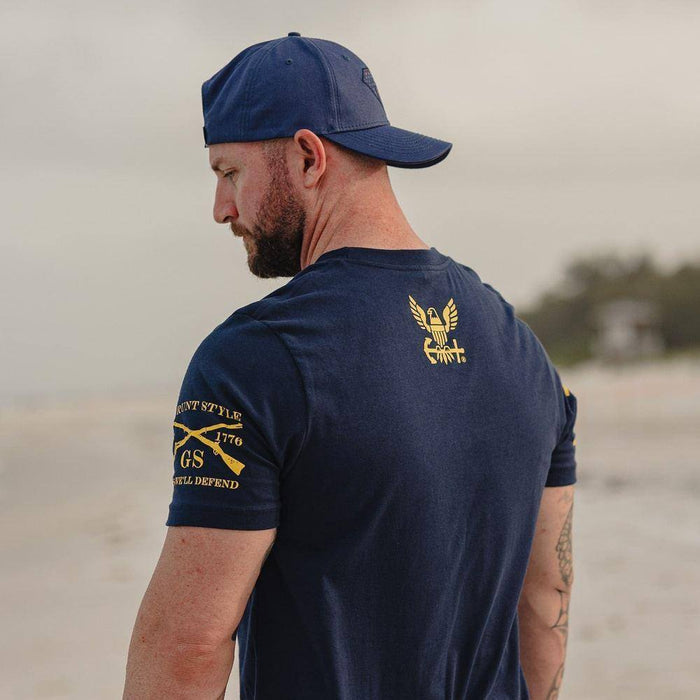 Men's Military Tees USN - Est. 1775 - Navy 2.0  | Grunt Style
