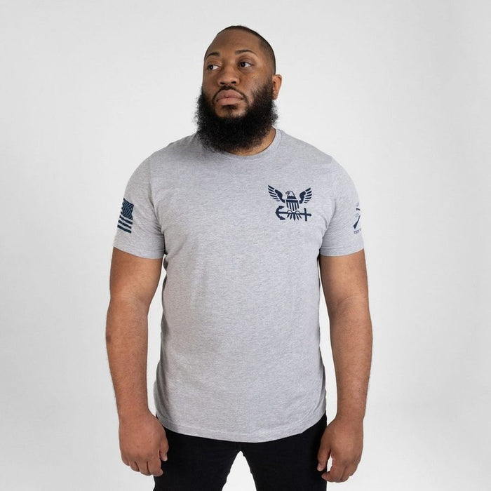USN - Nautical Traveler T-Shirt - Athletic Heather