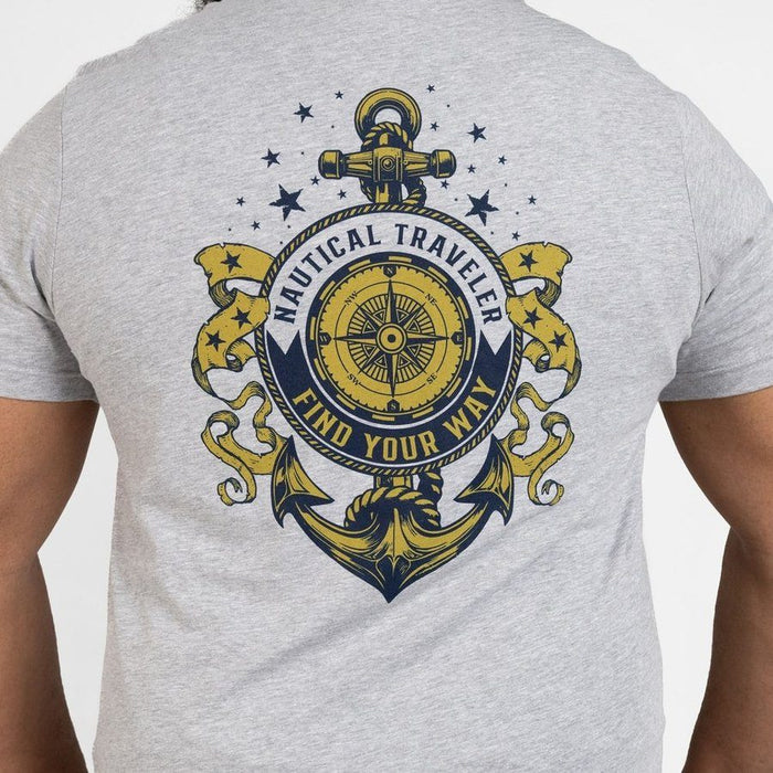 USN - Nautical Traveler T-Shirt - Athletic Heather