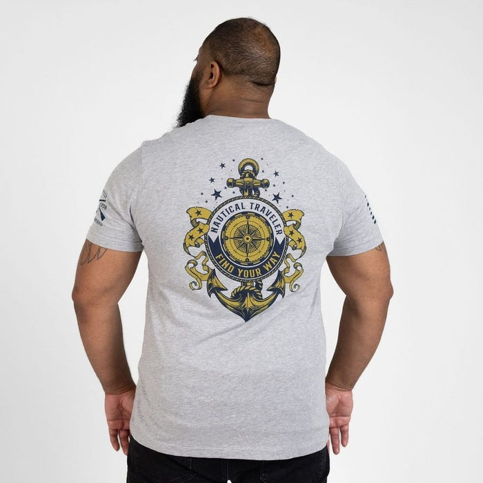USN - Nautical Traveler T-Shirt - Athletic Heather