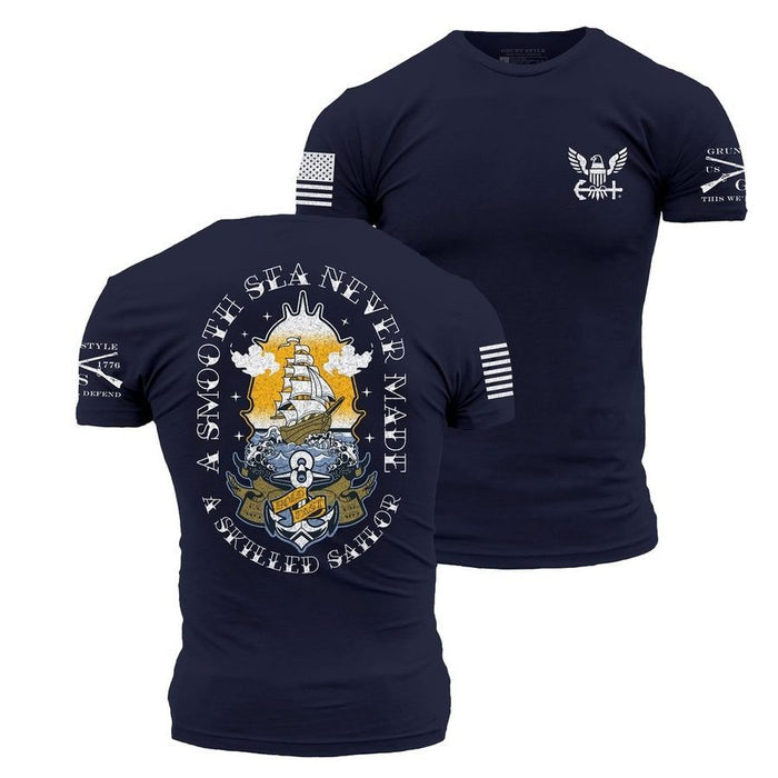 Grunt Style USN - Skilled Sailor T-Shirt - Navy T-Shirt