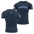 Grunt Style USSF - Space Force T-Shirt - Midnight Navy Tops