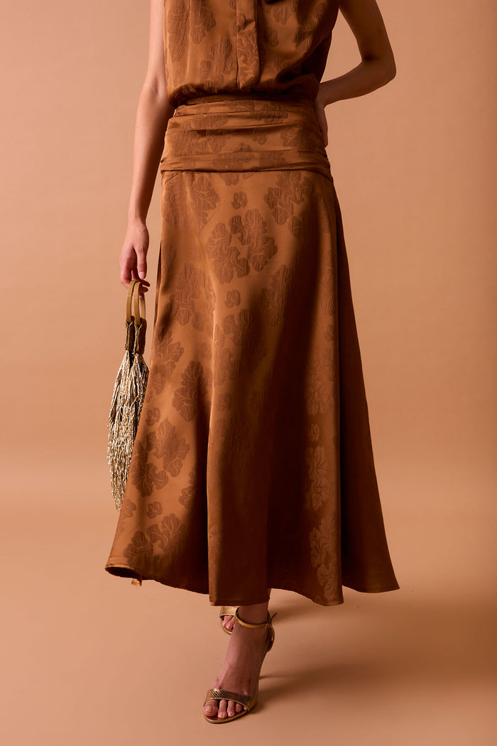 VESTIDO MARTINA MARRON