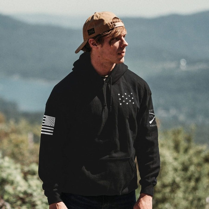 Veterans Exempt Hoodie - Black