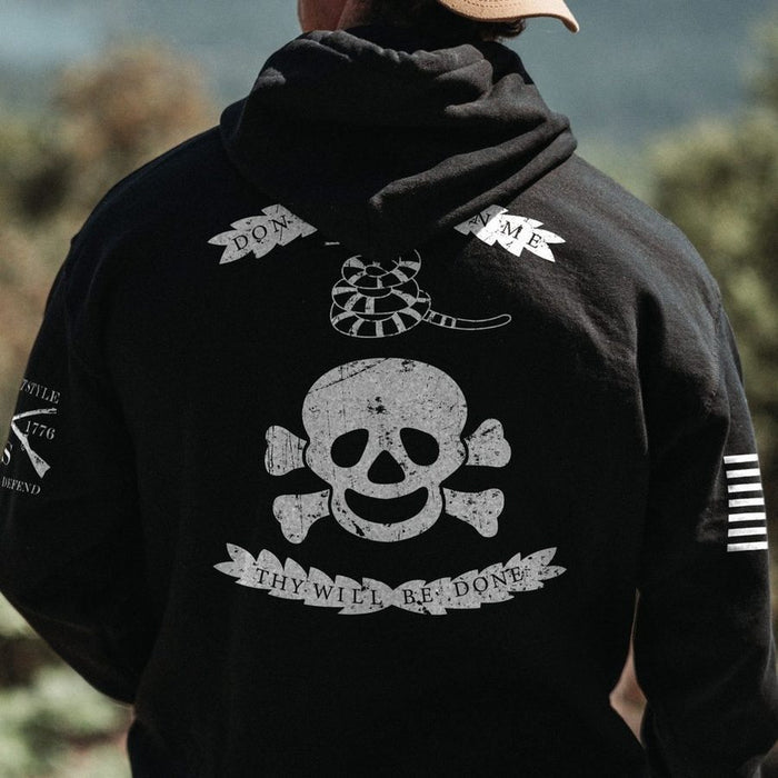 Veterans Exempt Hoodie - Black
