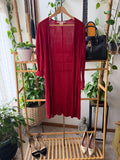 Vintage Max Studio Long Open Cardigan