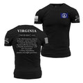 Grunt Style Virginia Defined T-Shirt - Black T-Shirt