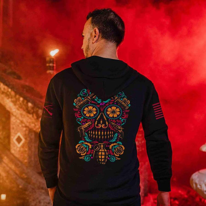 Warriors Calavera Hoodie - Black