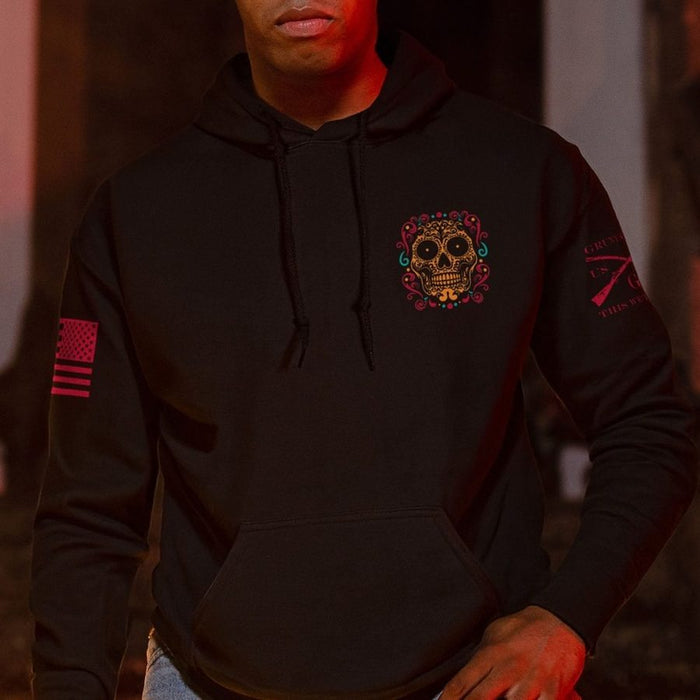 Warriors Calavera Hoodie - Black