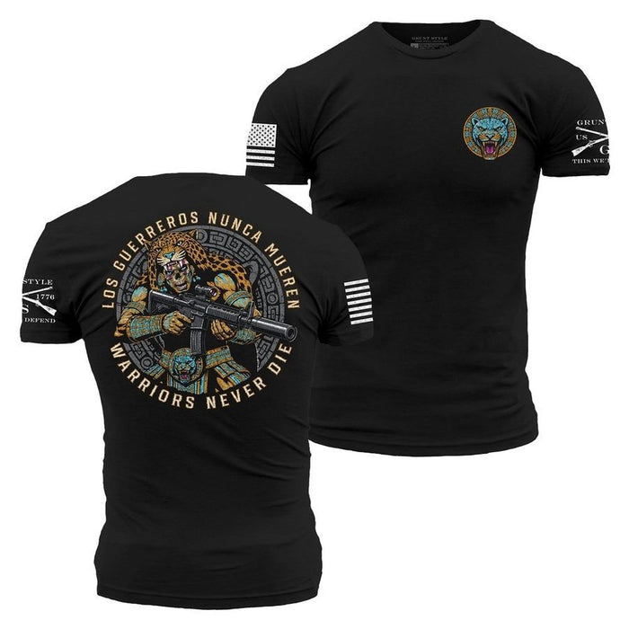 Warriors Never Die T-Shirt - Black