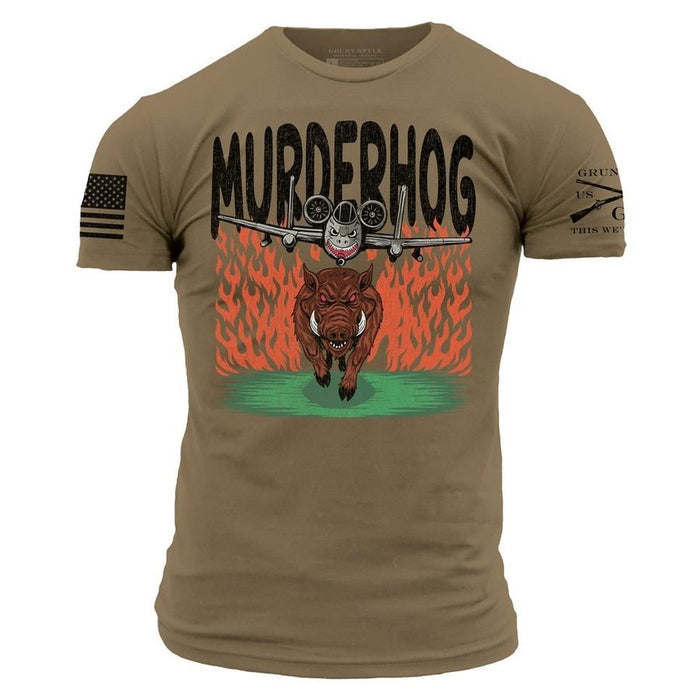 Grunt Style Warthog T-Shirt - Combat Green T-Shirt
