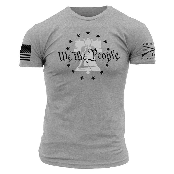 Grunt Style We The People T-Shirt - Dark Heather Gray T-Shirt