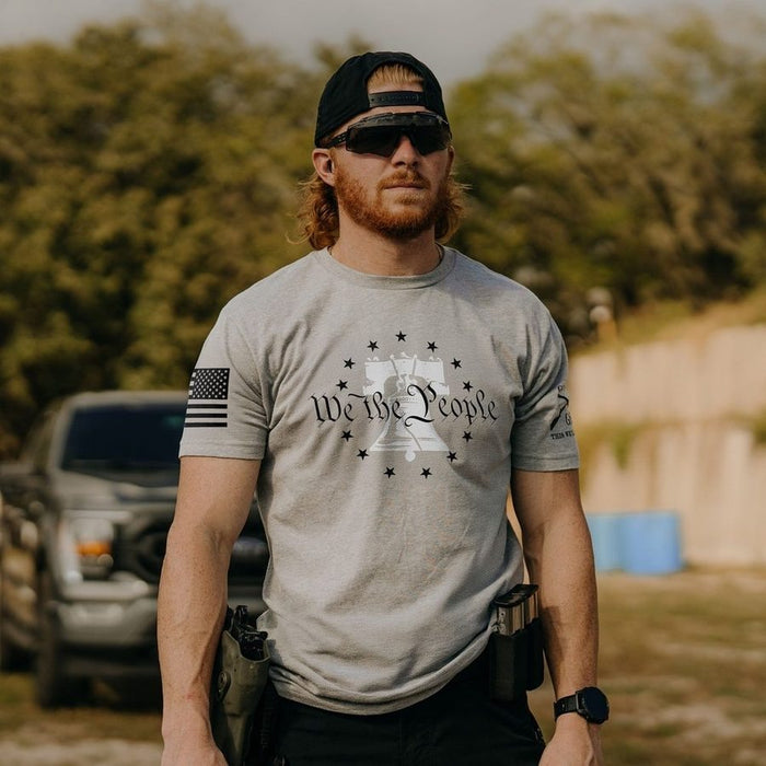 Grunt Style We The People T-Shirt - Dark Heather Gray T-Shirt