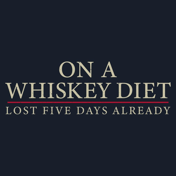 Whiskey Diet Hoodie - Navy