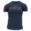 Whiskey Diet T-Shirt - Midnight Navy