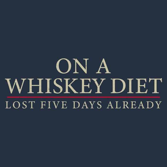 Whiskey Diet T-Shirt - Midnight Navy